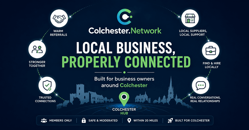 Why I built an online business network for Colchester