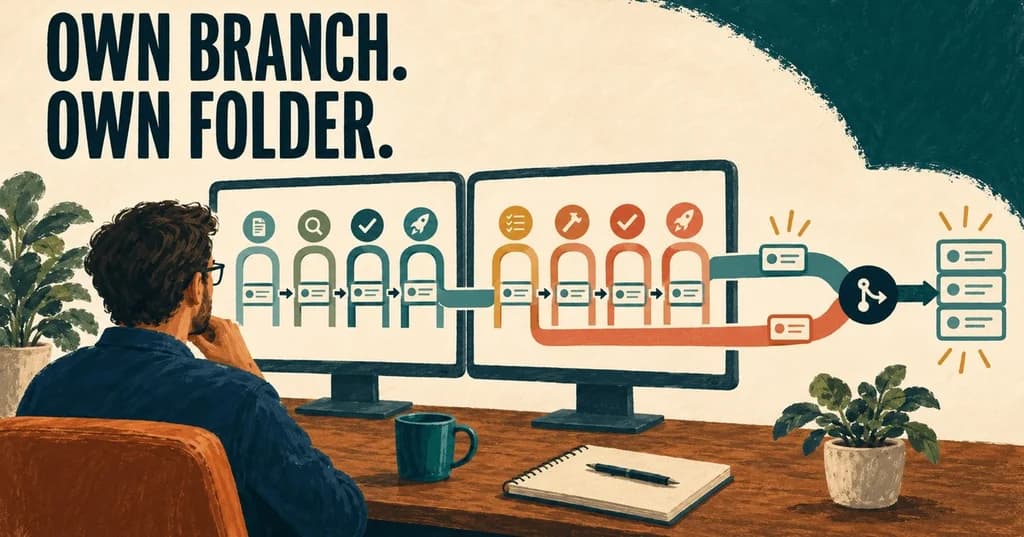 How I work on several changes at once without them getting tangled